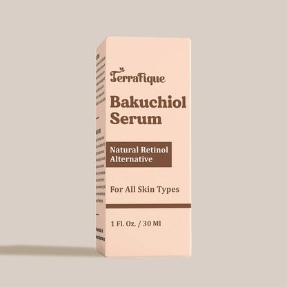 terrafique bakuchiol serum box